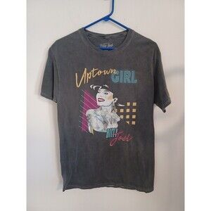 Billy Joel Concert T Shirt Innocent Man Tour 1984 Small Charcoal Gray Vintage